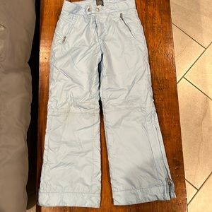 Girl’s light blue ski pants